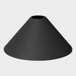 Abat-jour conique noir Collect - Ferm Living