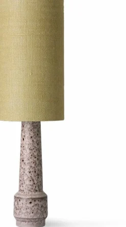 Abat-jour cylindrique en jute vert jade - HKliving