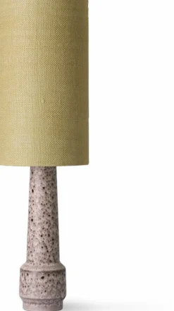 Abat-jour cylindrique en jute vert jade - HKliving