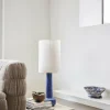 Abat-jour cylindrique en lin naturel (30X30cm) - HKLIVING
