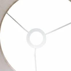 Abat-jour cylindrique en lin naturel (30X30cm) - HKLIVING
