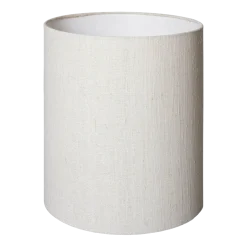 Abat-jour cylindrique en lin naturel (30X30cm) - HKLIVING
