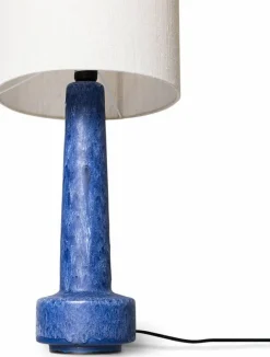 Abat-jour cylindrique en lin naturel (30X30cm) - HKLIVING