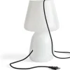 Abat-jour de lampe de table en verre opale blanc Apollo - Hay