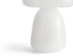 Abat-jour de lampe de table en verre opale blanc Apollo - Hay
