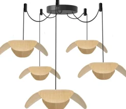Abat-jour en chêne 38 cm Forget Me Not - UMAGE