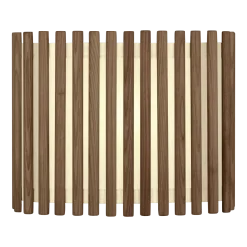 Abat-jour en chêne foncé 33 x 20,7 cm Komorebi - UMAGE