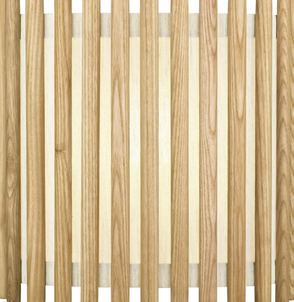 Abat-jour en chêne naturel 27,5 x 27,5 cm Komorebi - UMAGE