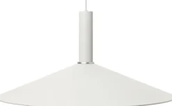 Abat-jour en fer peint par poudrage intérieur blanc 58cm Collect - Ferm Living