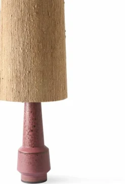 Abat-jour en fibre de soie marron ø32cm - HKliving