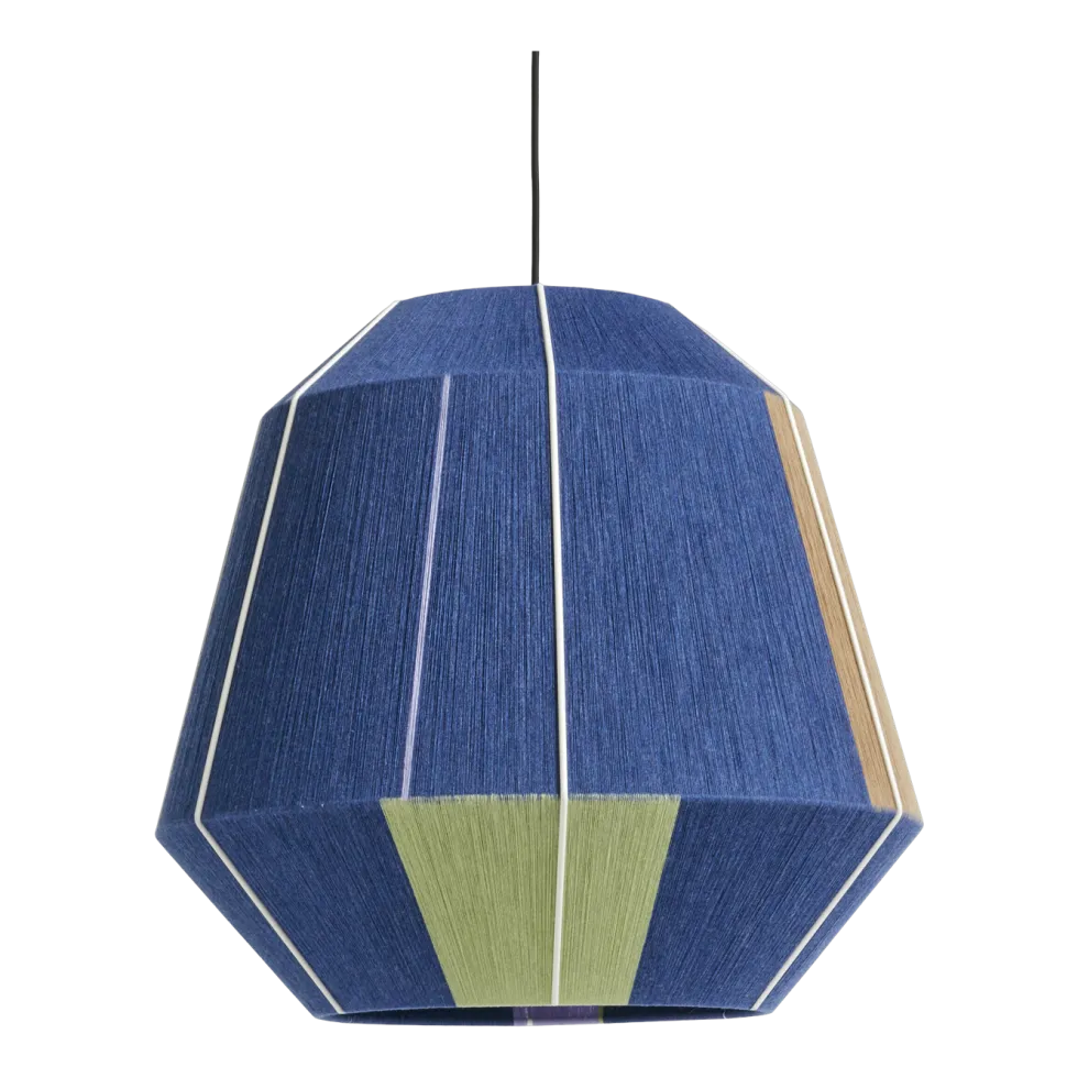 Abat-jour en laine bleue Bonbon 500 - Hay