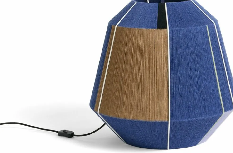 Abat-jour en laine bleue Bonbon 500 - Hay
