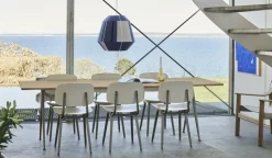 Abat-jour en laine bleue Bonbon 500 - Hay