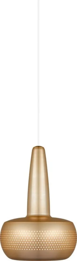 Abat-jour en laiton brossé 22 cm Clava - UMAGE