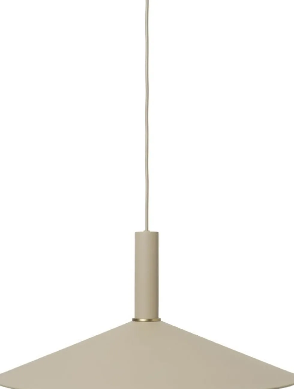Abat-jour en métal Angle Cashmere - Ferm Living
