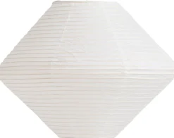 Abat-jour en papier de riz blanc 50cm Diamant - HAY