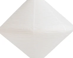 Abat-jour en papier de riz blanc 80cm Diamant - HAY