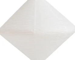 Abat-jour en papier de riz blanc 80cm Diamant - HAY