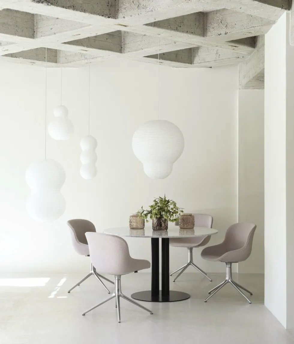 Abat-jour en papier Puff Bubble blanc - Normann Copenhagen