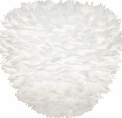 Abat-jour en plumes blanches 40 cm Eos Evia - UMAGE