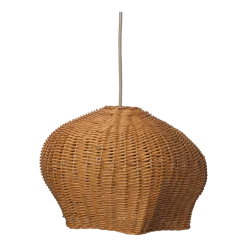 Abat-jour en rotin tressé naturel Drape - Ferm Living