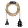 Adaptateur pour lampes - Naturel Noir - Bazar Bizar