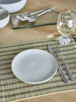 Addison Assiette Blanc Grès - Bloomingville
