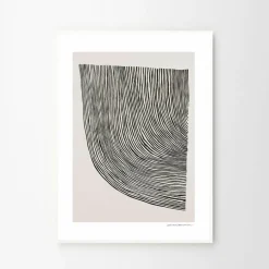 Affiche art 50 x 70 cm Curves - The Poster Club