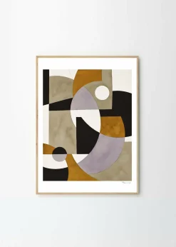 Affiche Berit Mogensen Lopez Composition 02 30 x 40 cm - The Poster Club