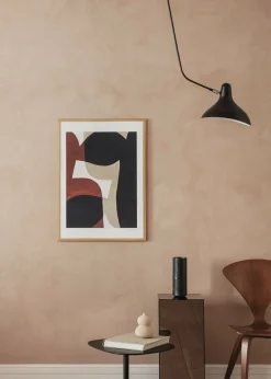 Affiche Berit Mogensen Lopez Connected Shapes No.1 50 x 70 cm - The Poster Club