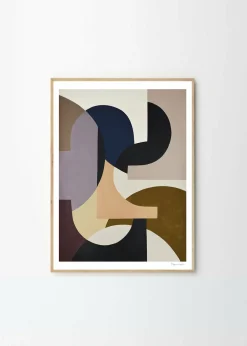Affiche Berit Mogensen Lopez Rosa 30 x 40 cm - The Poster Club