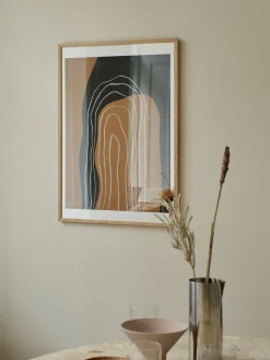 Affiche Berit Mogensen Lopez Shapes and Lines No 2 50 x 70 cm - The Poster Club