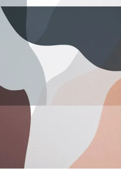 Affiche Berit Mogensen Lopez Soft Lines 02 30 x 40 cm - The Poster Club