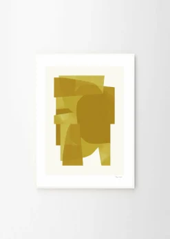 Affiche Berit Mogensen Lopez Yellow 30 x 40 cm - The Poster Club