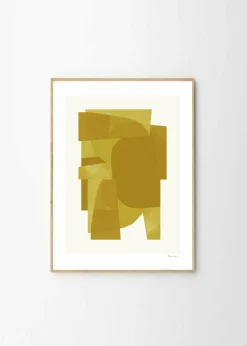 Affiche Berit Mogensen Lopez Yellow 50 x 70 cm - The Poster Club
