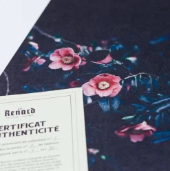 Affiche Flowers encadrée Moebe chêne A3 - Le Renard