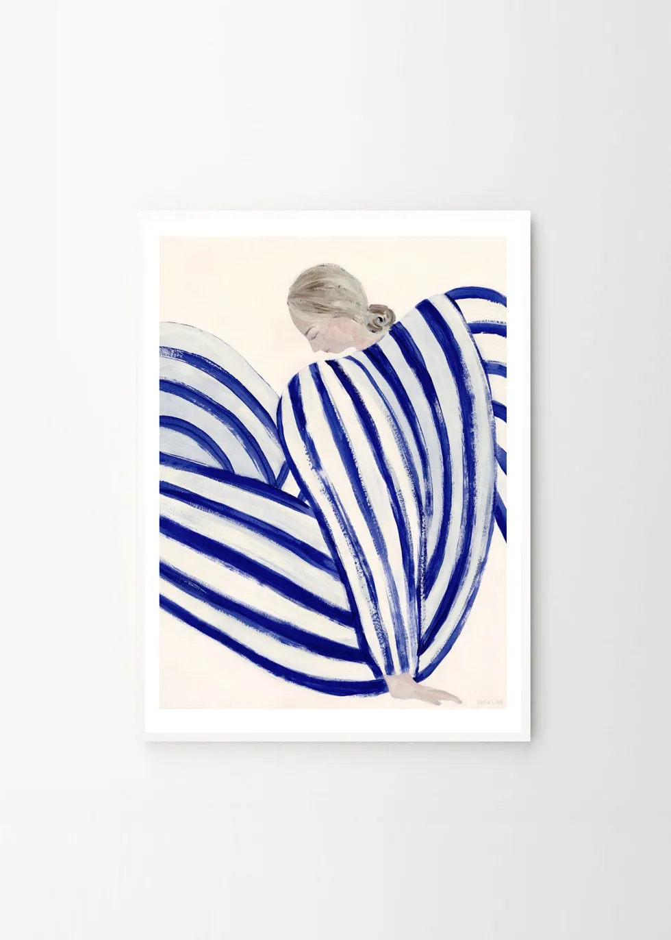 Affiche 70x100cm Blue Stripe At Concorde - The Poster Club
