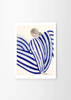 Affiche 100x140cm Blue Stripe At Concorde - The Poster Club