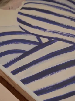 Affiche 100x140cm Blue Stripe At Concorde - The Poster Club