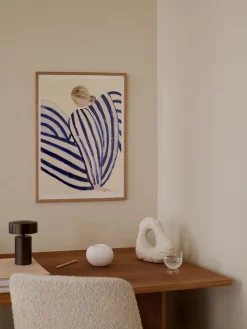 Affiche 100x140cm Blue Stripe At Concorde - The Poster Club