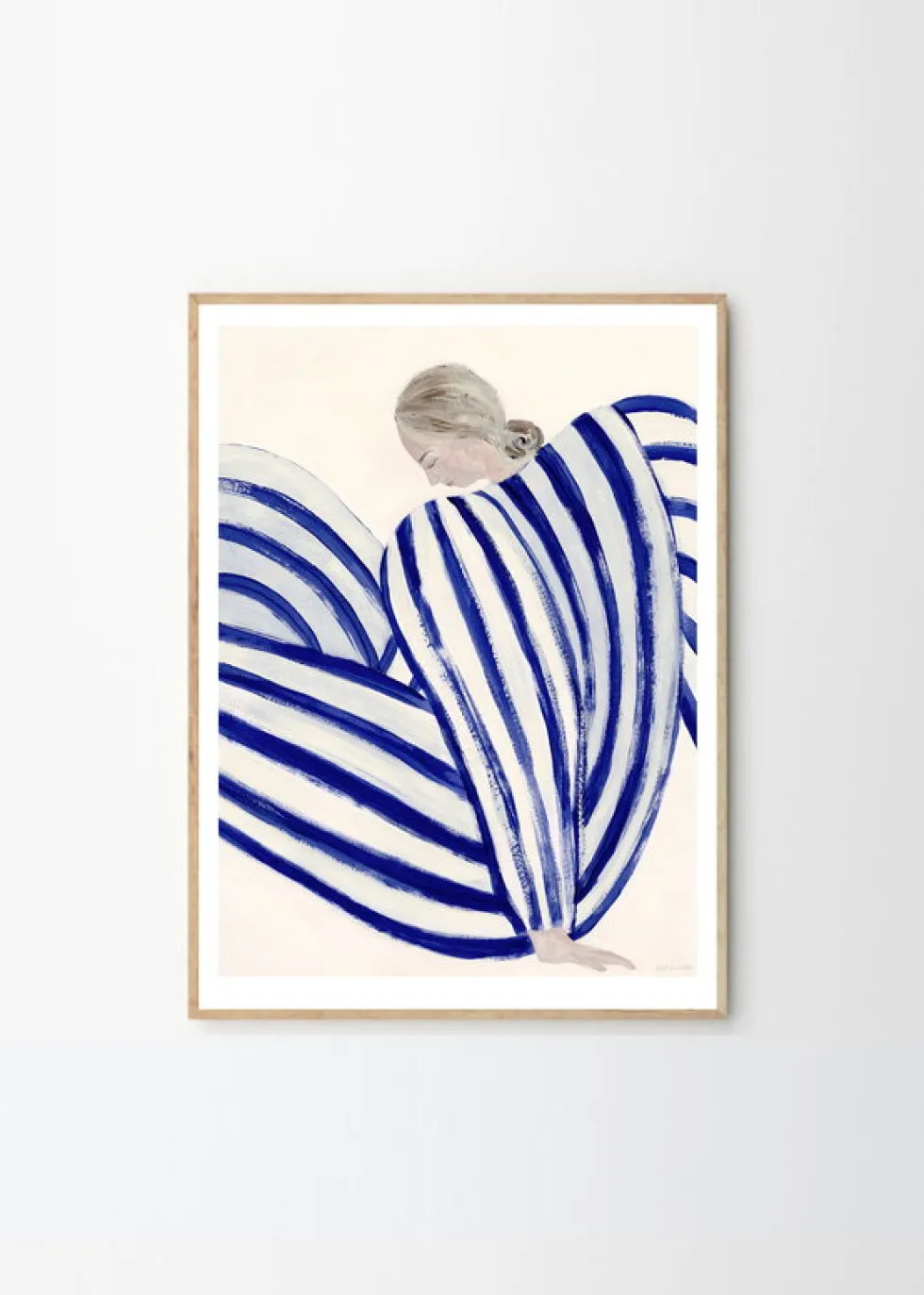 Affiche 100x140cm Blue Stripe At Concorde - The Poster Club