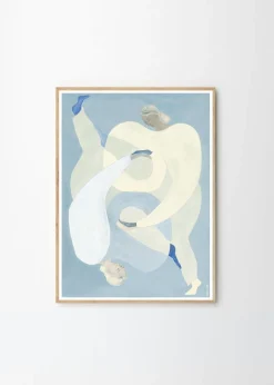 Affiche 100x140cm Hold You Blue - The Poster Club