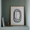 Affiche 70x100 cm Line N°03 - The Poster Club