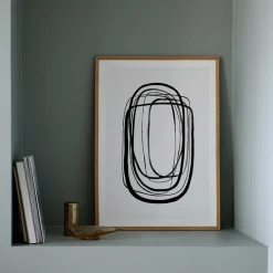 Affiche 70x100 cm Line N°03 - The Poster Club