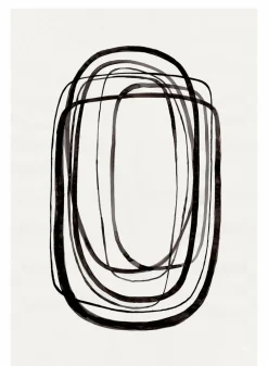 Affiche 70x100 cm Line N°03 - The Poster Club