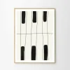 Affiche 30x40cm Lisa Wirenfelt Piano - The Poster Club
