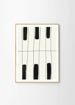 Affiche 30x40cm Lisa Wirenfelt Piano - The Poster Club