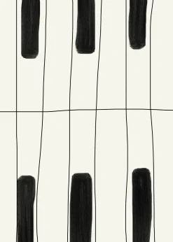 Affiche 30x40cm Lisa Wirenfelt Piano - The Poster Club