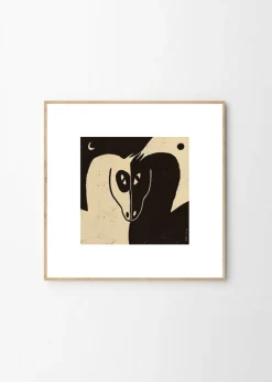 Affiche 70x70cm Moon and Sun - The Poster Club