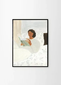 Affiche 70x100cm Morning Read - The Poster Club